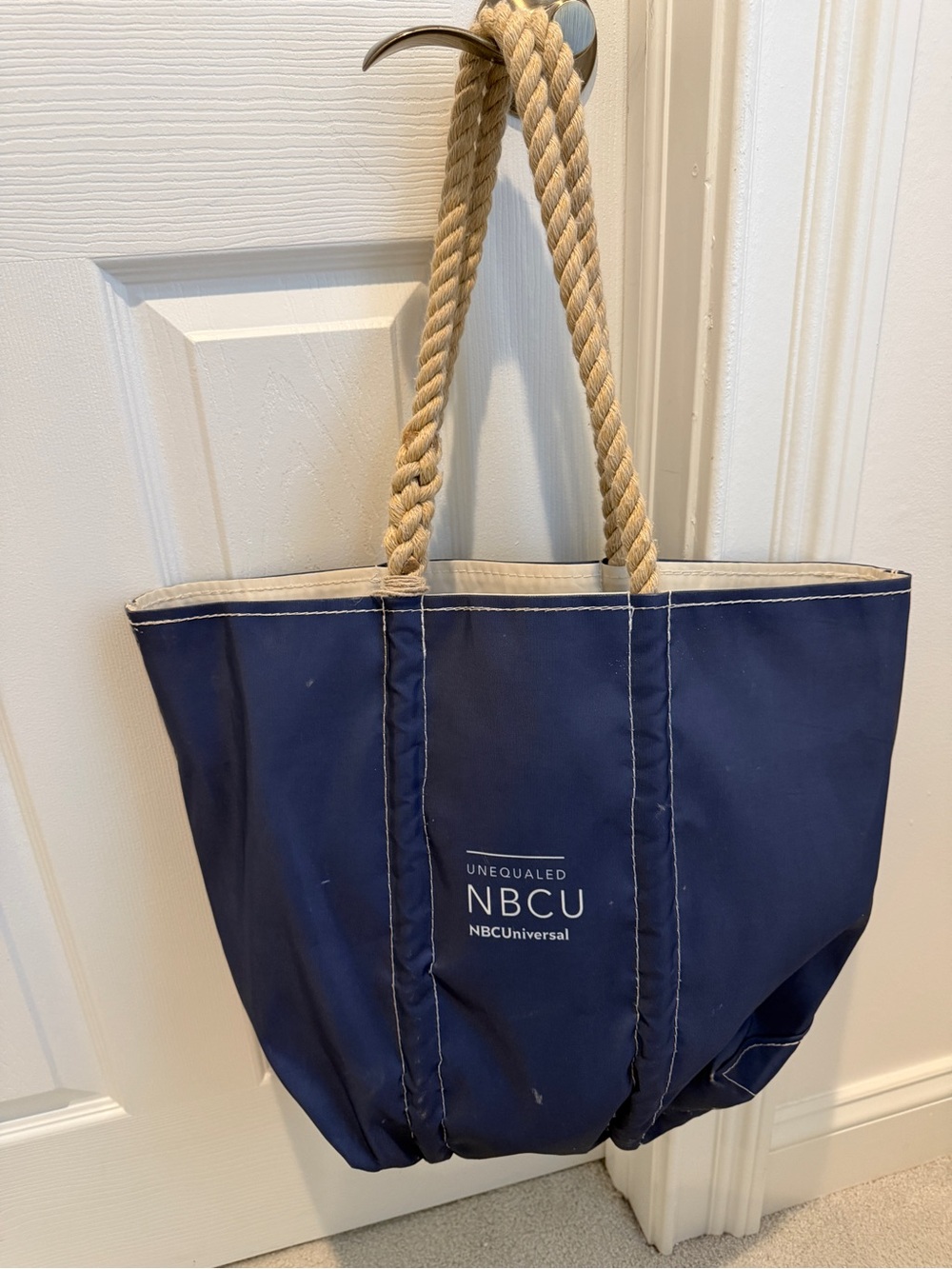 Sea Bags Maine NBCUniversal Cannes 2017 Sailcloth Tote Bag